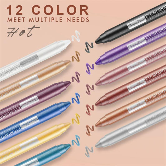 Eyeshadow Pencil Set - 12 Colors