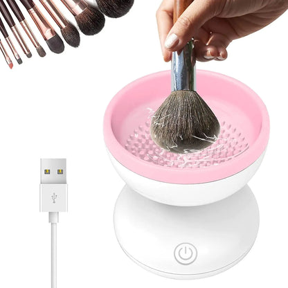 Efficiently Cleans And Dries Makeup Brushes
